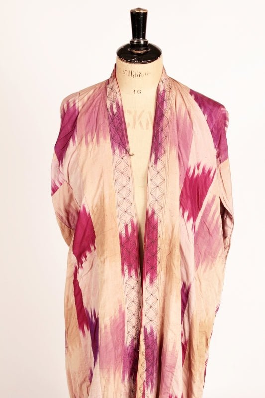 Turcoman Silk Ikat Coat